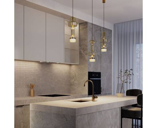 Подвесной светодиодный светильник Maytoni Level MOD253PL-L18BS3K1, изображение 8