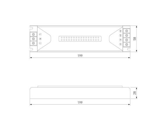 Блок питания Elektrostandard 24V 300W IP20 12,5A 95064/00 a068202, изображение 2