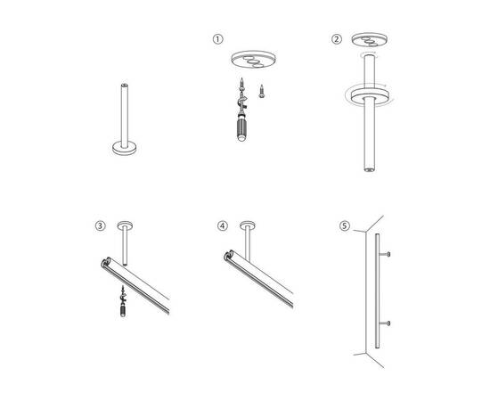 Крепление настенно-потолочное Elektrostandard Mini Magnetic 85200/00 a067290, изображение 2