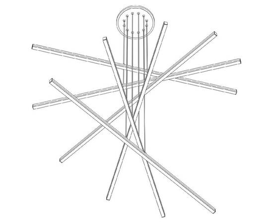 Подвесная люстра Citilux CL203760 (#акция#), изображение 2