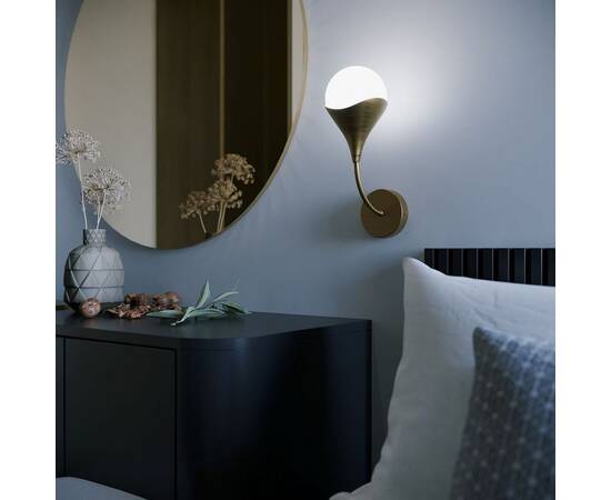 Бра Eurosvet Calyx 60168/1 латунь, изображение 3