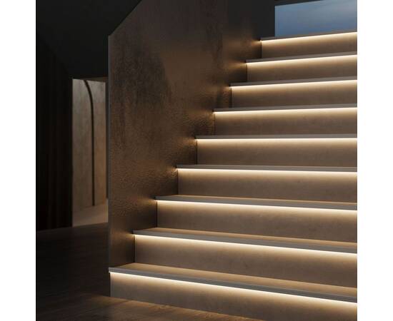 Профиль встраиваемый для подсветки ступеней Elektrostandard LL-2-ALP025 a068313, изображение 3