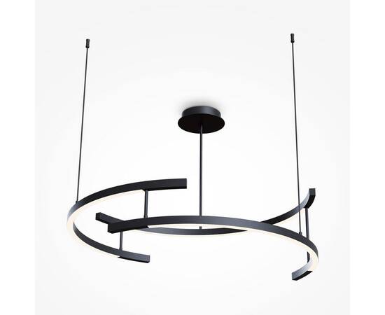 Подвесной светодиодный светильник Maytoni Line MOD016PL-L52BK, изображение 2