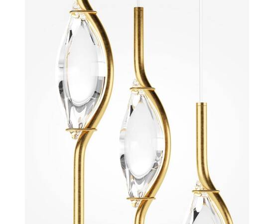 Подвесная светодиодная люстра Maytoni Foresight MOD347PL-L24BS3K, изображение 6