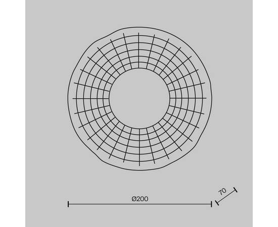 Настенный светодиодный светильник Maytoni Sparkle MOD343WL-L5BS3K2, изображение 3