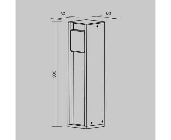 Уличная розетка Maytoni Socket O459FL-GF01SC, изображение 6