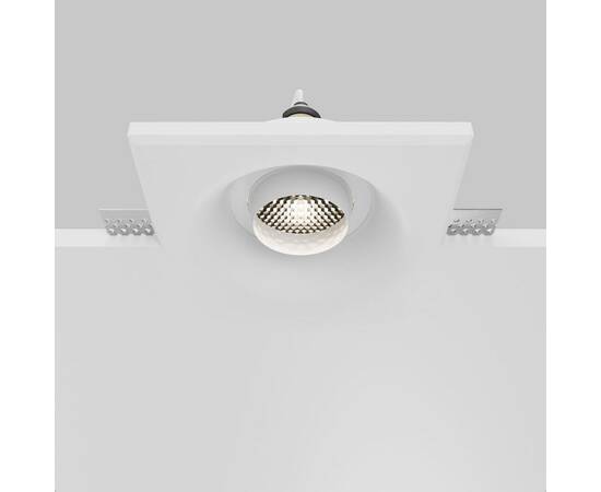 Встраиваемый светильник Maytoni Technical Gyps Modern DL006-GU10-RD-W, изображение 5