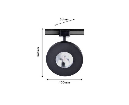 Трековый светодиодный светильник Favourite Unica 4230-1U, изображение 2