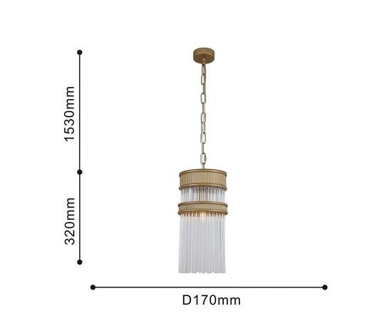 Подвесной светильник Favourite Turris 4200-1P, изображение 3