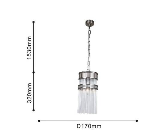 Подвесной светильник Favourite Turris 4201-1P, изображение 3