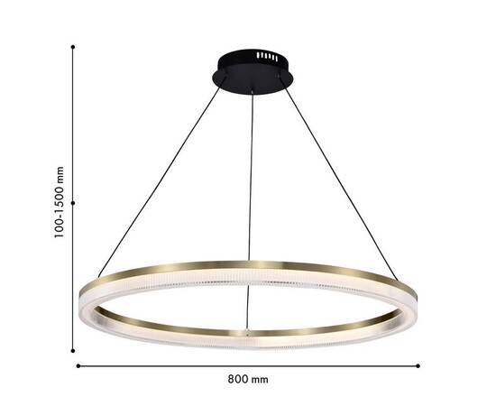 Подвесной светодиодный светильник Favourite Cirkler 4400-8P, изображение 2