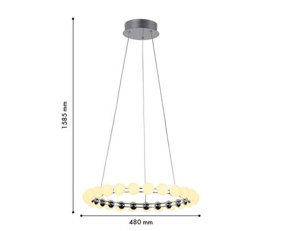 Подвесной светодиодный светильник Favourite Helmet 4589-5P, изображение 2