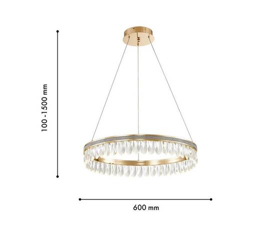 Подвесная светодиодная люстра Favourite Palatium 4207-6P, изображение 3