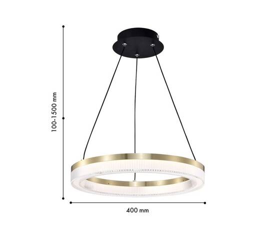 Подвесной светодиодный светильник Favourite Cirkler 4400-4P, изображение 2