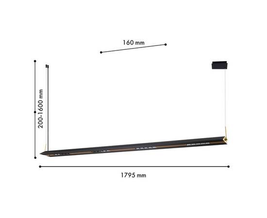 Подвесной светодиодный светильник Favourite Norman 4398-18P, изображение 2