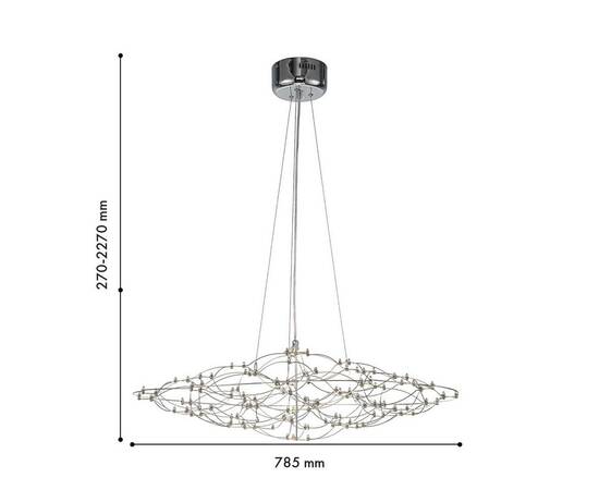 Подвесной светодиодный светильник Favourite Thinner 4305-8P, изображение 2