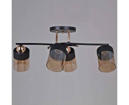 Люстра Reluce 09131-3.3-04 FG+BK, изображение 2