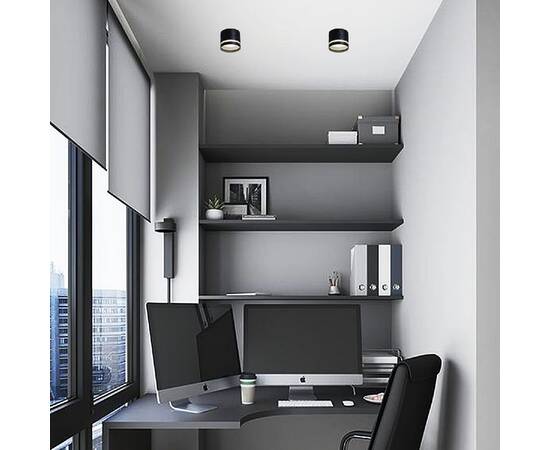 Накладной светильник Reluce Technical 53002-9.5-001LD GX53 BK (#акция#), изображение 6