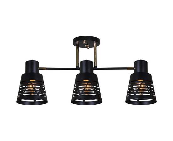 Люстра Reluce 06074-3.3-03 BK+FG