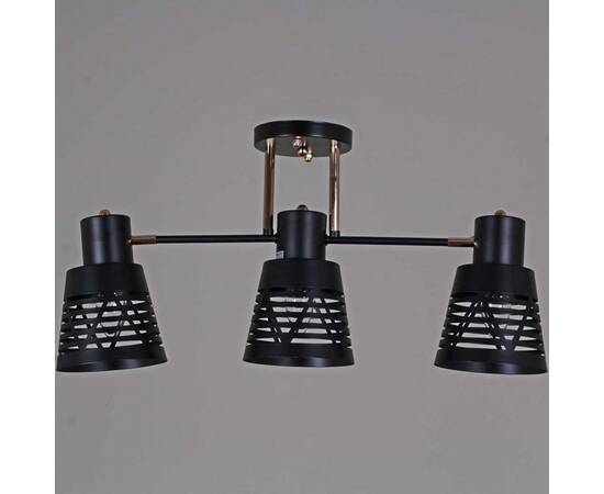 Люстра Reluce 06074-3.3-03 BK+FG, изображение 2