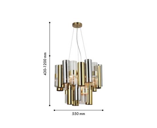 Подвесная люстра Favourite Rulla 4477-8P, изображение 2