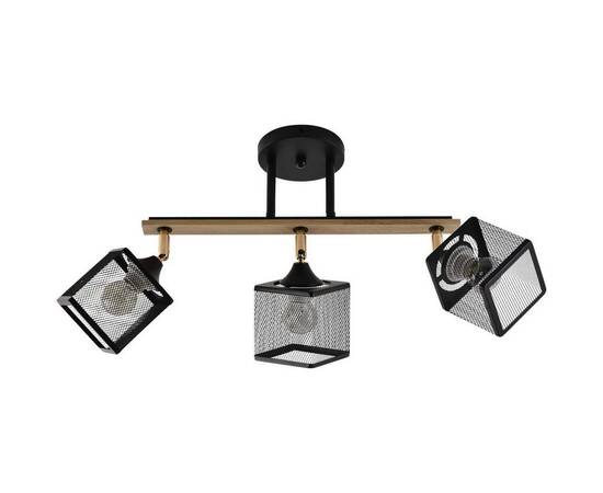 Люстра Reluce 01591-3.3-03B BK+FGD+WOOD, изображение 2