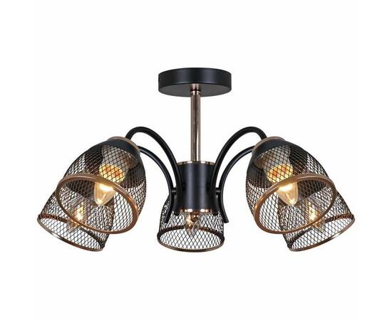 Потолочная люстра Reluce 01505-0.3-05 BK+FGD