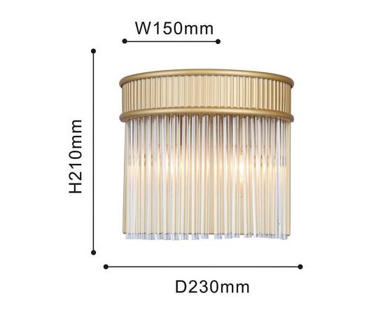 Настенный светильник Favourite Turris 4200-2W, изображение 3