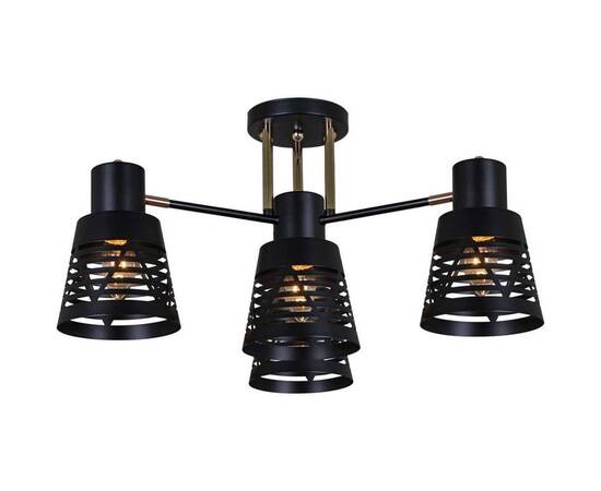 Люстра Reluce 06074-3.3-04 BK+FG