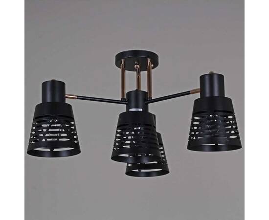Люстра Reluce 06074-3.3-04 BK+FG, изображение 2