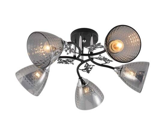 Потолочная люстра Reluce 01525-0.3-05 BK+CR