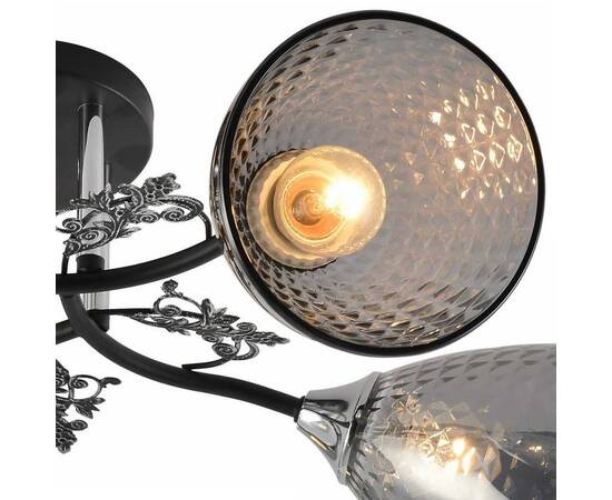 Потолочная люстра Reluce 01525-0.3-05 BK+CR, изображение 2