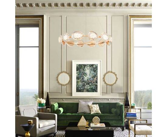 Подвесная люстра Crystal Lux FELICIDAD SP96W LED, изображение 2