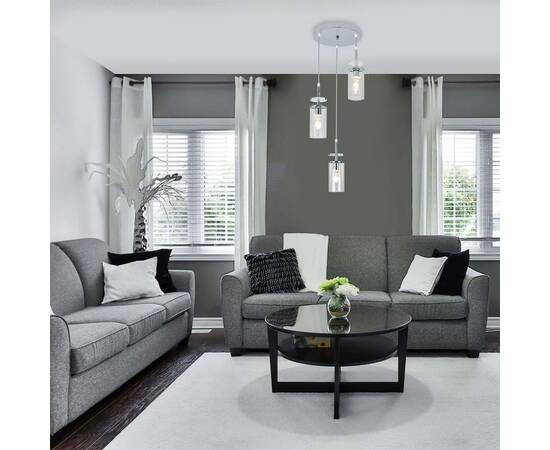 Подвесная люстра Escada Avolto 10191/3 Chrome, изображение 5