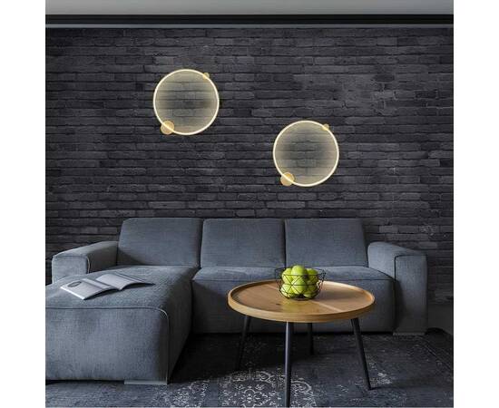 Бра Crystal Lux REAL AP35W LED BRASS, изображение 6