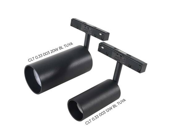 Трековый магнитный светильник Crystal Lux CLT 0.33 003 12W BL TUYA, изображение 3