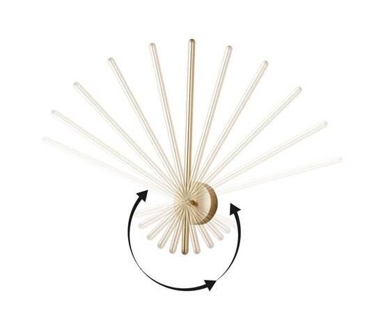 Бра Crystal VERDE AP L700 GOLD NEW, изображение 3