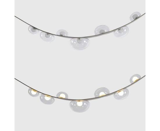 Подвесной светильник Crystal Lux BOSQUE SP7 L3000 GREY/TRANSPARENT, изображение 2