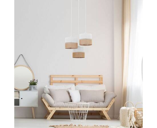 Подвесная люстра TK Lighting 6575 Linobianco, изображение 3