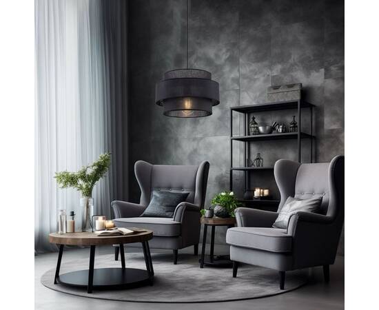 Подвесной светильник TK Lighting 4999 Calisto Black, изображение 3