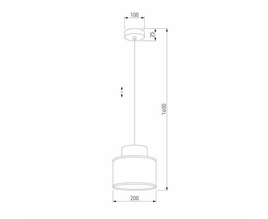 Подвесной светильник TK Lighting 10078 Duo, изображение 2