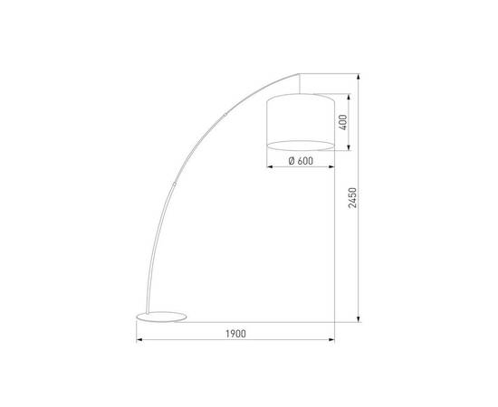 Торшер TK Lighting 6097 Moby, изображение 2