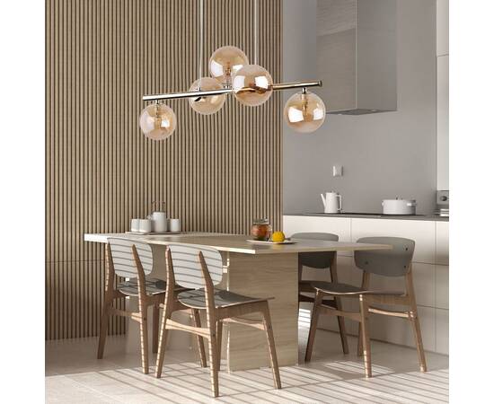 Подвесная люстра TK Lighting 4549 Estera Gold, изображение 6