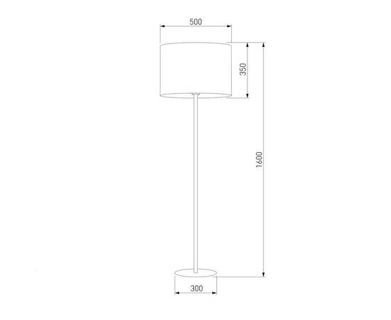 Торшер TK Lighting 16033 Umberto, изображение 2