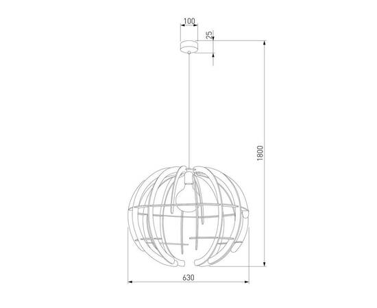 Подвесной светильник TK Lighting 6888 Venus, изображение 2