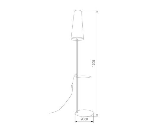 Торшер TK Lighting 5959 Zing, изображение 2