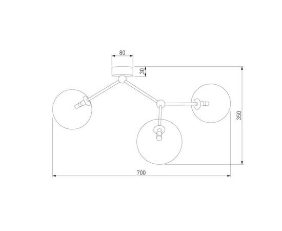 Потолочная люстра TK Lighting 10069 Fairy, изображение 2