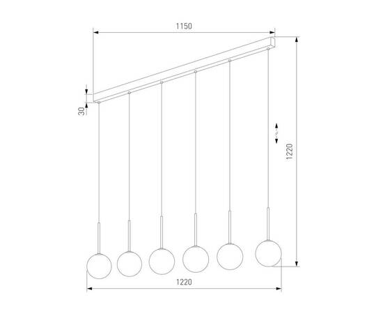 Подвесной светильник TK Lighting 4504 Martin, изображение 2