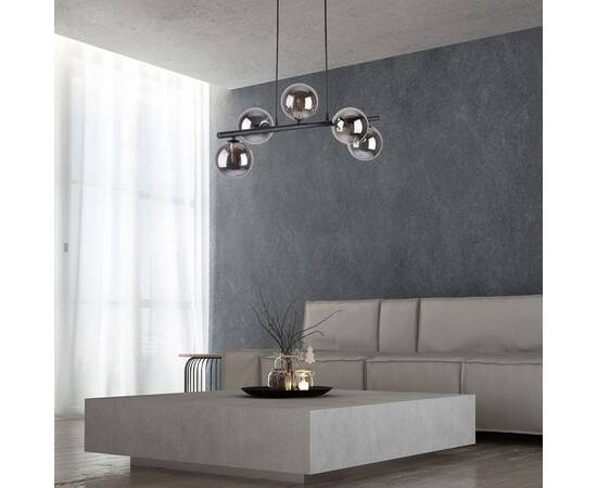 Подвесная люстра TK Lighting 6707 Estera Black, изображение 3