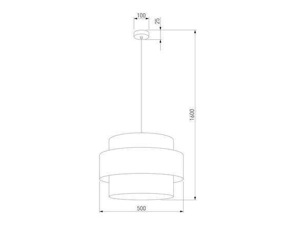 Подвесной светильник TK Lighting 2758 Trio, изображение 2
